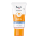 يوسيرين كريم واقي شمس للبشرة الحساسة بعامل حماية (SPF+50) -50مل
